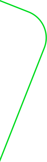 um arco verde